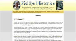 Desktop Screenshot of keithshistories.com